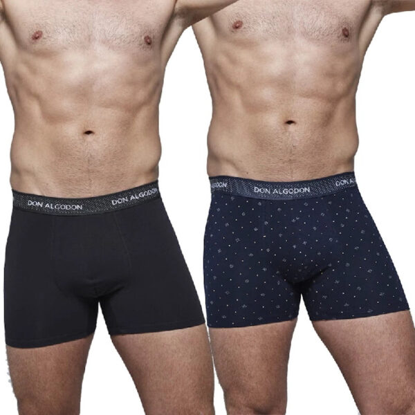 PACK BOXER HOMBRE DON ALGODON