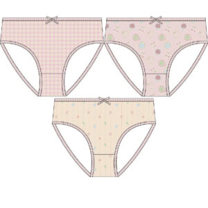 PACK BRAGA INFANTIL ALGODON WATERLEMON