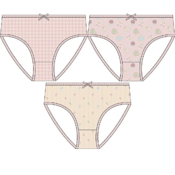 PACK BRAGA INFANTIL ALGODON WATERLEMON