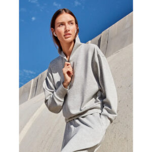 SUDADERA CREMALLERA DOUBLE SOFT TOUCH GISELA