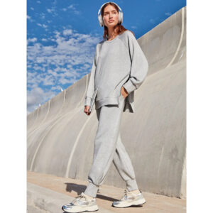 PANTALON LARGO DOUBLE SOFT TOUCH GISELA