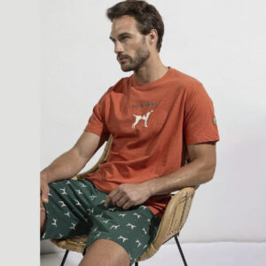PIJAMA HOMBRE VERANO ALGODON ADMAS
