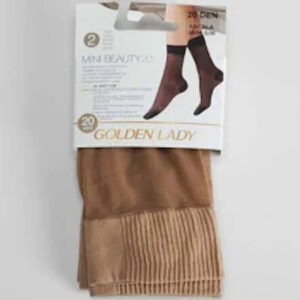 PACK 2 TOBILLERO 3/4 20DEN GOLDEN LADY