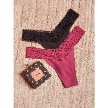 PACK BRAGA BRASILEÑA ENCAJE GISELA