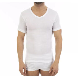 CAMISETA ALGODON MANGA CORTA PICO LACOTEX