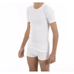 CAMISETA INFANTIL FELPADA MANGA CORTA LACOTEX