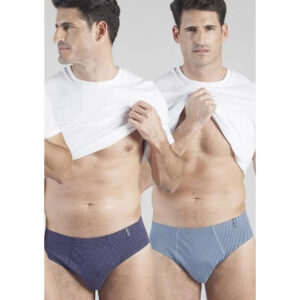 PACK 2 SLIP HOMBRE ALGODON KEHAT