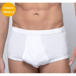 PACK 2 SLIP CLASICO 100% ALGODON ABANDERADO