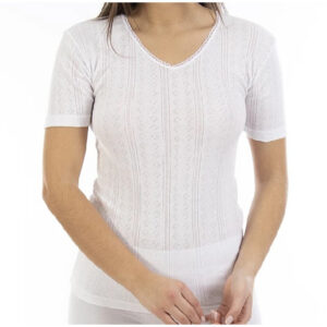 CAMISETA MANGA CORTA CALADA LACOTEX