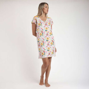 CAMISON ALGODON MANGA CORTA ADMAS