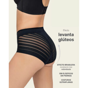 Braga faja moldeadora abdomen y bandas en tul LEONISA