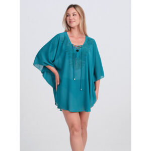 KAFTAN ESTILO PLAYERO SEMI TRANSPARENTE RASDEMAR
