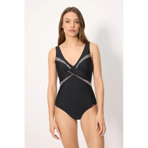 BAÑADOR REDUCTOR ESTAMPADO SATINADO YSABEL MORA