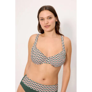 TOP BIKINI REDUCTOR MICROPIQUE COPA E YSABEL MORA