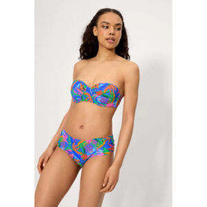 TOP BIKINI BANDEAU MULTICOLOR YSABEL MORA