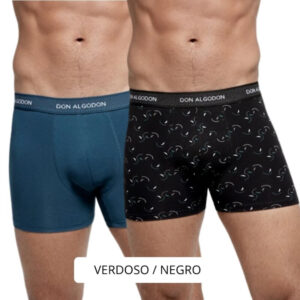 PACK BOXER HOMBRE DON ALGODON