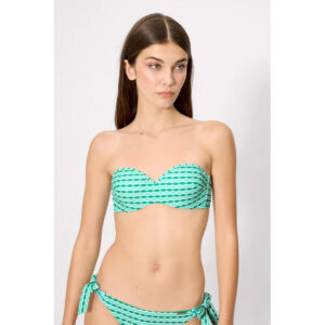 BIKINI BANDEAU ESTAMPADO YSABEL MORA
