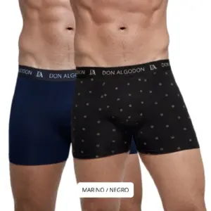 PACK BOXER HOMBRE DON ALGODON
