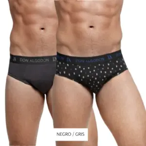 PACK SLIP HOMBRE DON ALGODON