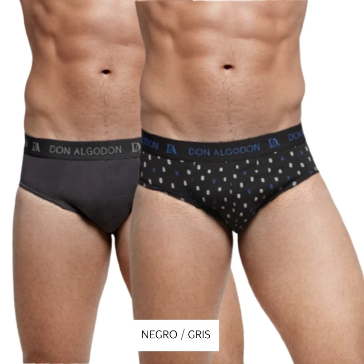 PACK SLIP HOMBRE DON ALGODON