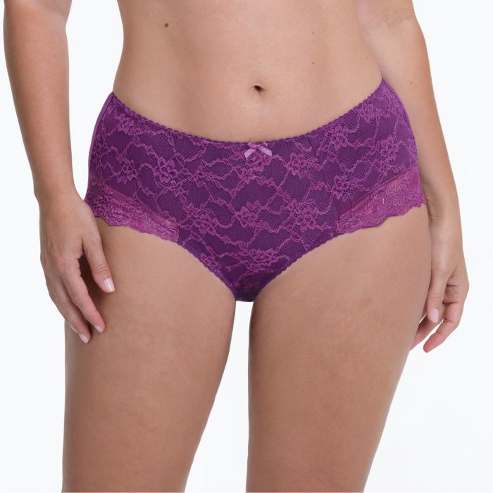 BRAGA ALTA ENCAJE FLORAL BOBETTE ROSA FAIA