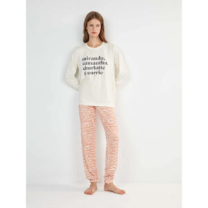PIJAMA MUJER PUNTO FINO GISELA