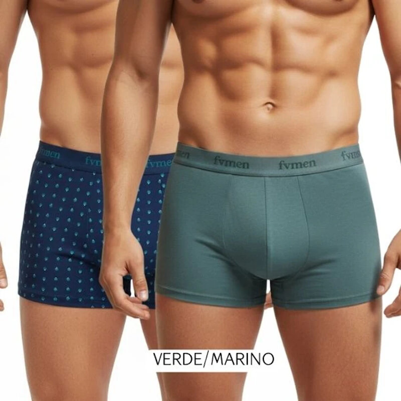 PACK BOXER HOMBRE ALGODON FEVITEX